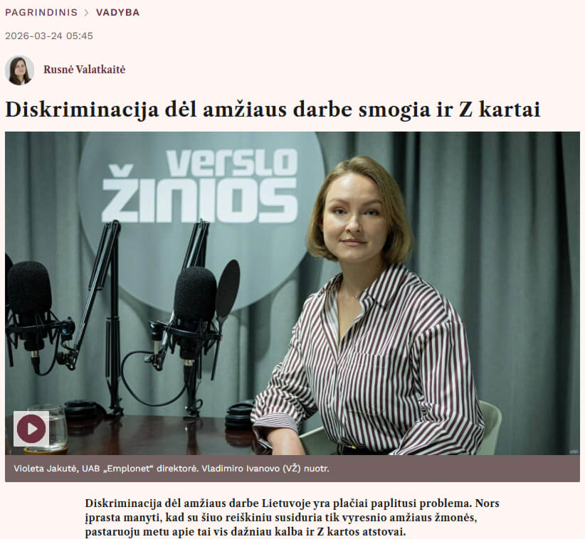 Diskriminacija dėl amžiaus